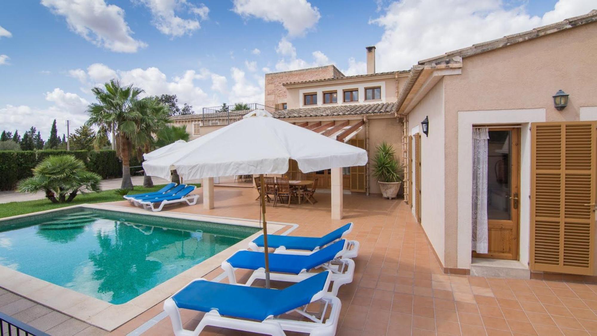 Casa Rural, Finca Rustica Con Piscina Cas Padrins De Campos, Mallorca المظهر الخارجي الصورة