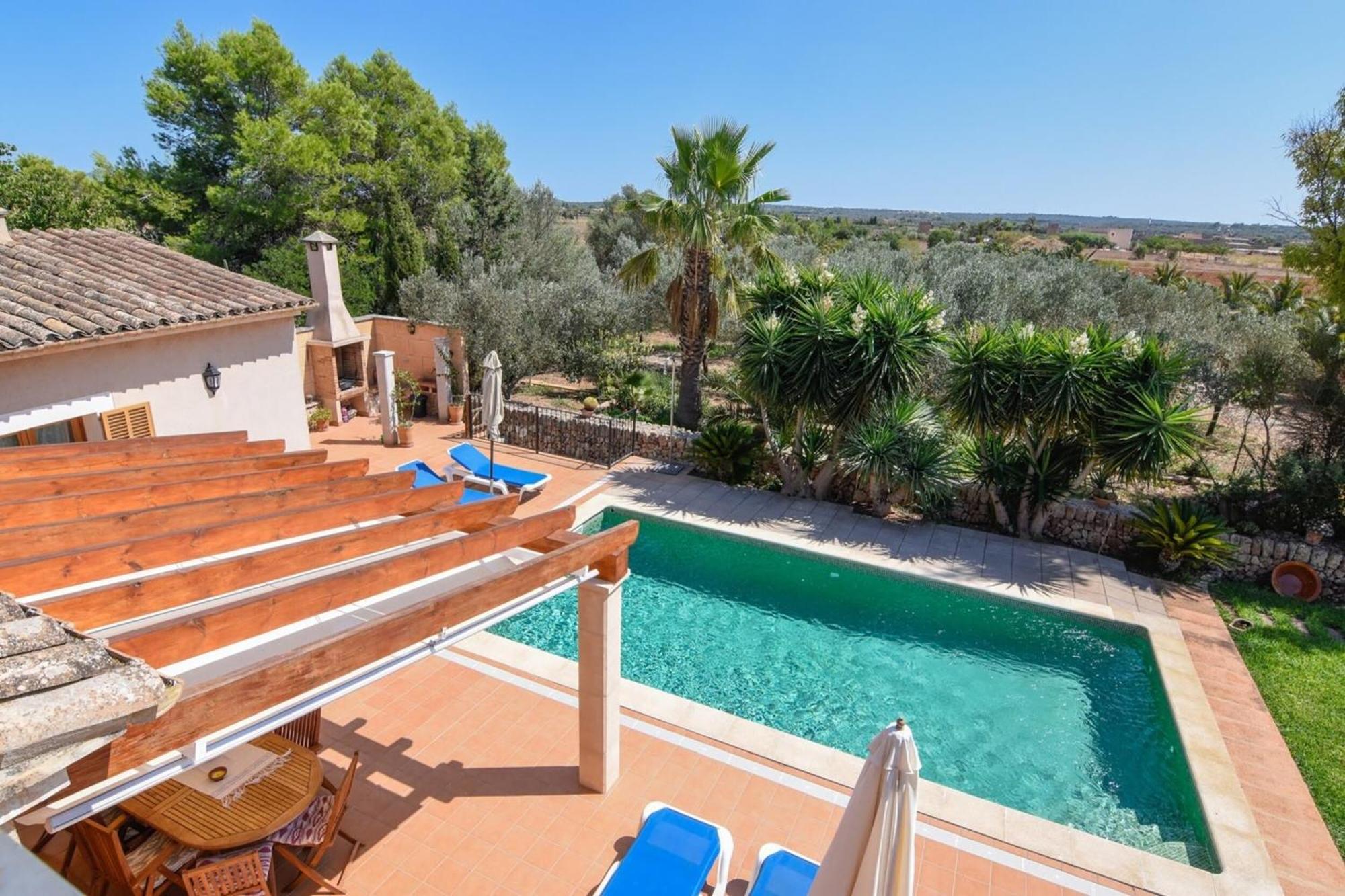 Casa Rural, Finca Rustica Con Piscina Cas Padrins De Campos, Mallorca المظهر الخارجي الصورة
