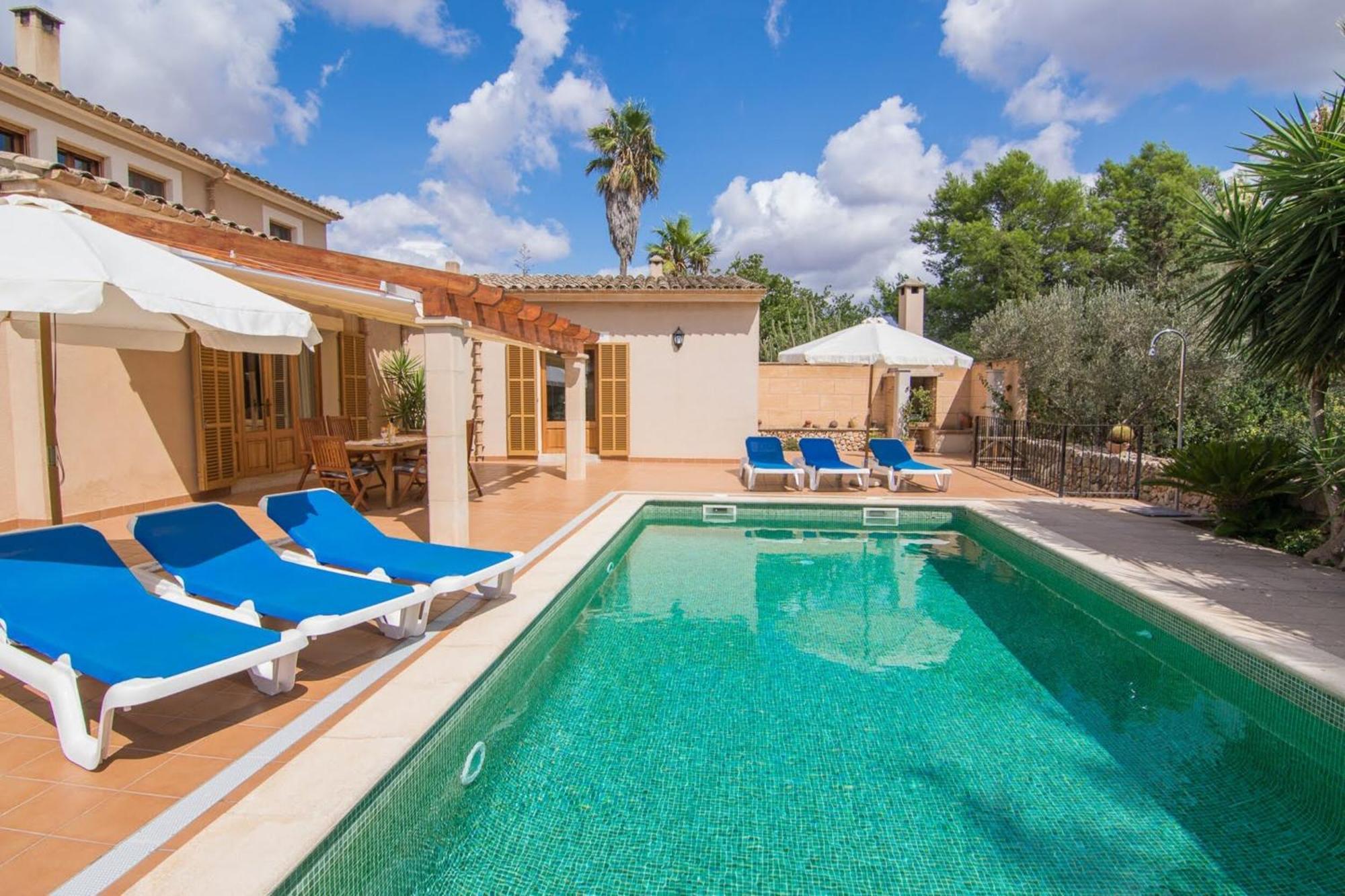 Casa Rural, Finca Rustica Con Piscina Cas Padrins De Campos, Mallorca المظهر الخارجي الصورة
