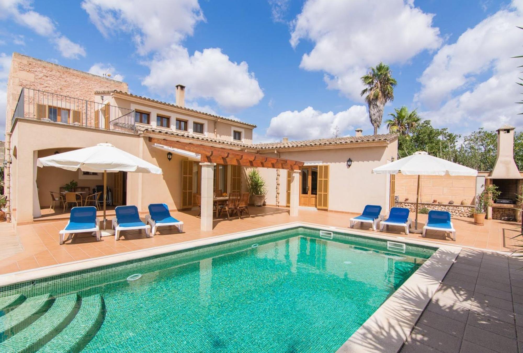 Casa Rural, Finca Rustica Con Piscina Cas Padrins De Campos, Mallorca المظهر الخارجي الصورة