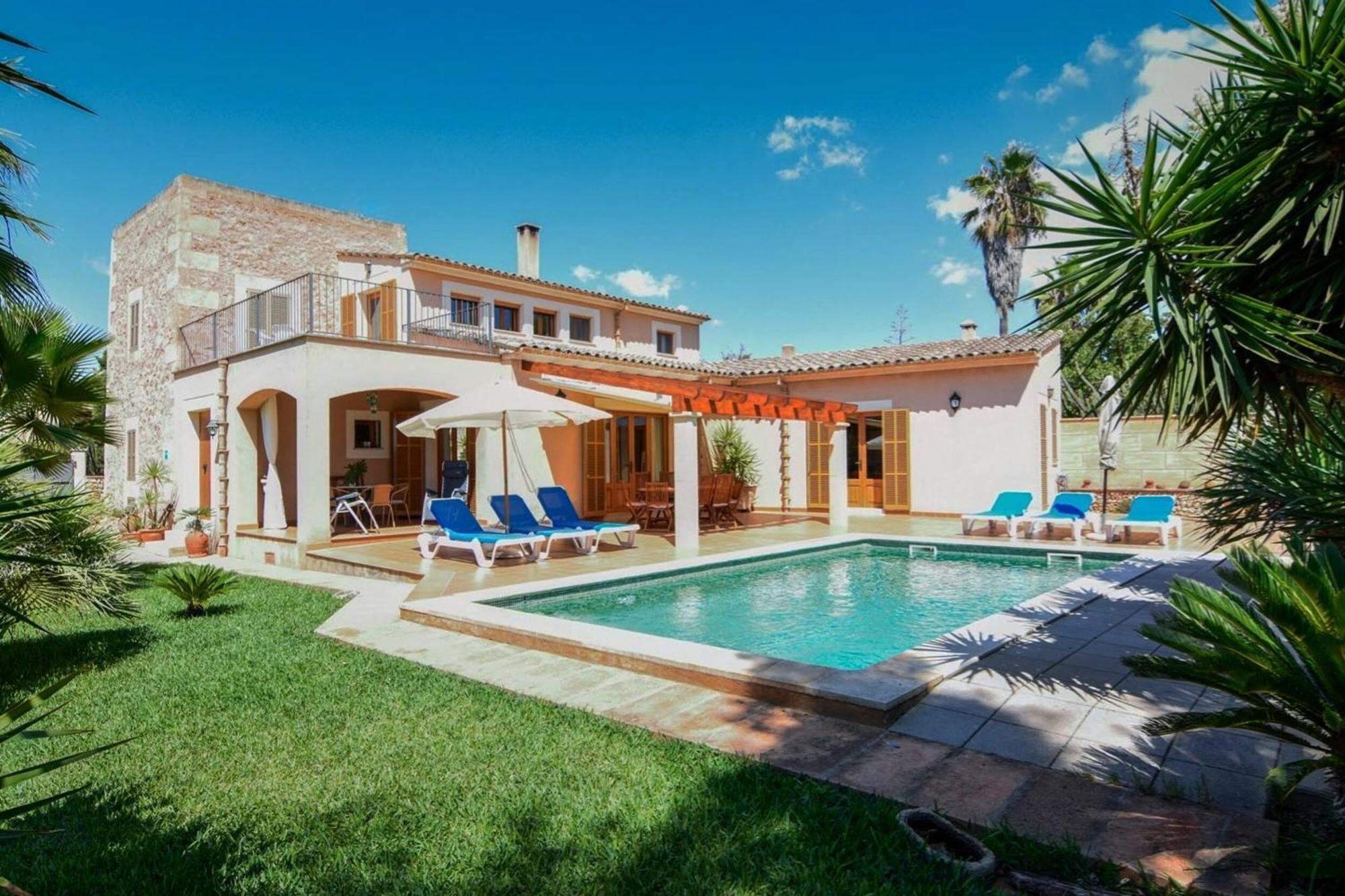 Casa Rural, Finca Rustica Con Piscina Cas Padrins De Campos, Mallorca المظهر الخارجي الصورة