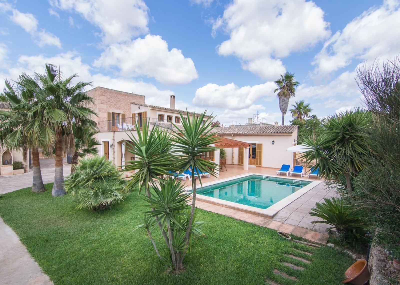 Casa Rural, Finca Rustica Con Piscina Cas Padrins De Campos, Mallorca المظهر الخارجي الصورة
