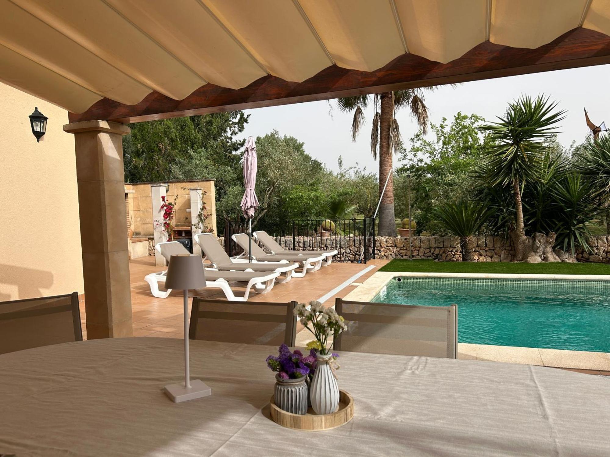 Casa Rural, Finca Rustica Con Piscina Cas Padrins De Campos, Mallorca المظهر الخارجي الصورة